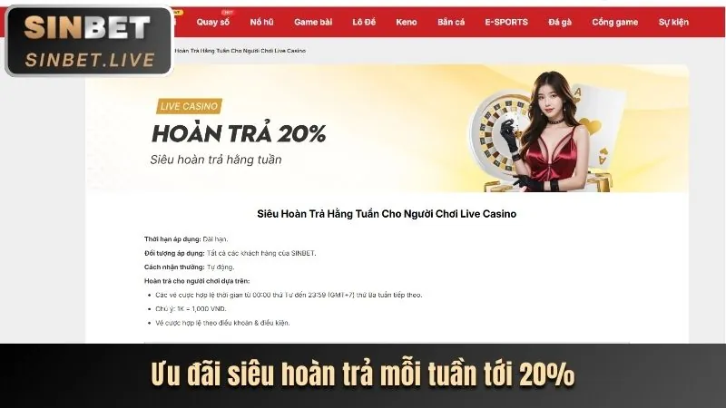 Thưởng nạp lại hàng ngày/tuần tại rt88 casino